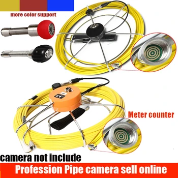 

50M Replacement Cable Under Water Sewer Drain Pipe Wall Inspection Camera for pipe camera