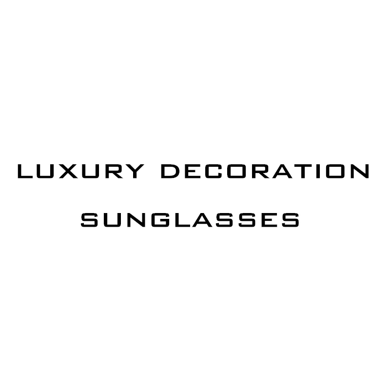 

Luxury Decoration Square Style Sunglasses D88563