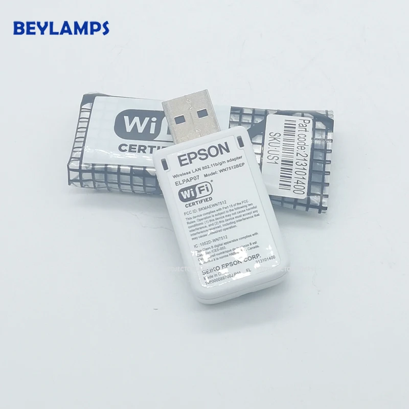ELPAP07 Projector Wireless For WIRELESS WIFI USB LAN ADAPTER ELPAP07 V12H418P12 WN7512BEP 802.11B/G/N F/S Fit To Projectors