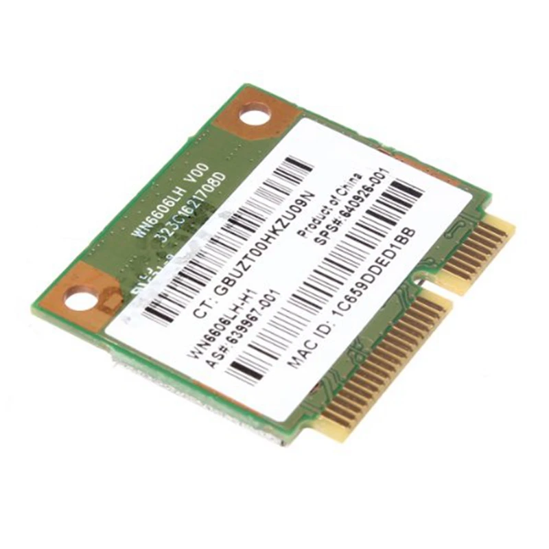 150 Мбит/с WiFi Mini PCI-E сетевая карта для hp Realtek RTL8188CE wireless-N 802,11 B/G/N 640926-001 639967-001