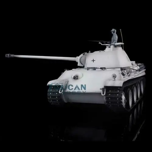 Henglong 1/16 снег 6 0 модернизированная немецкая пантера G RTR RC Танк 3879 металлические