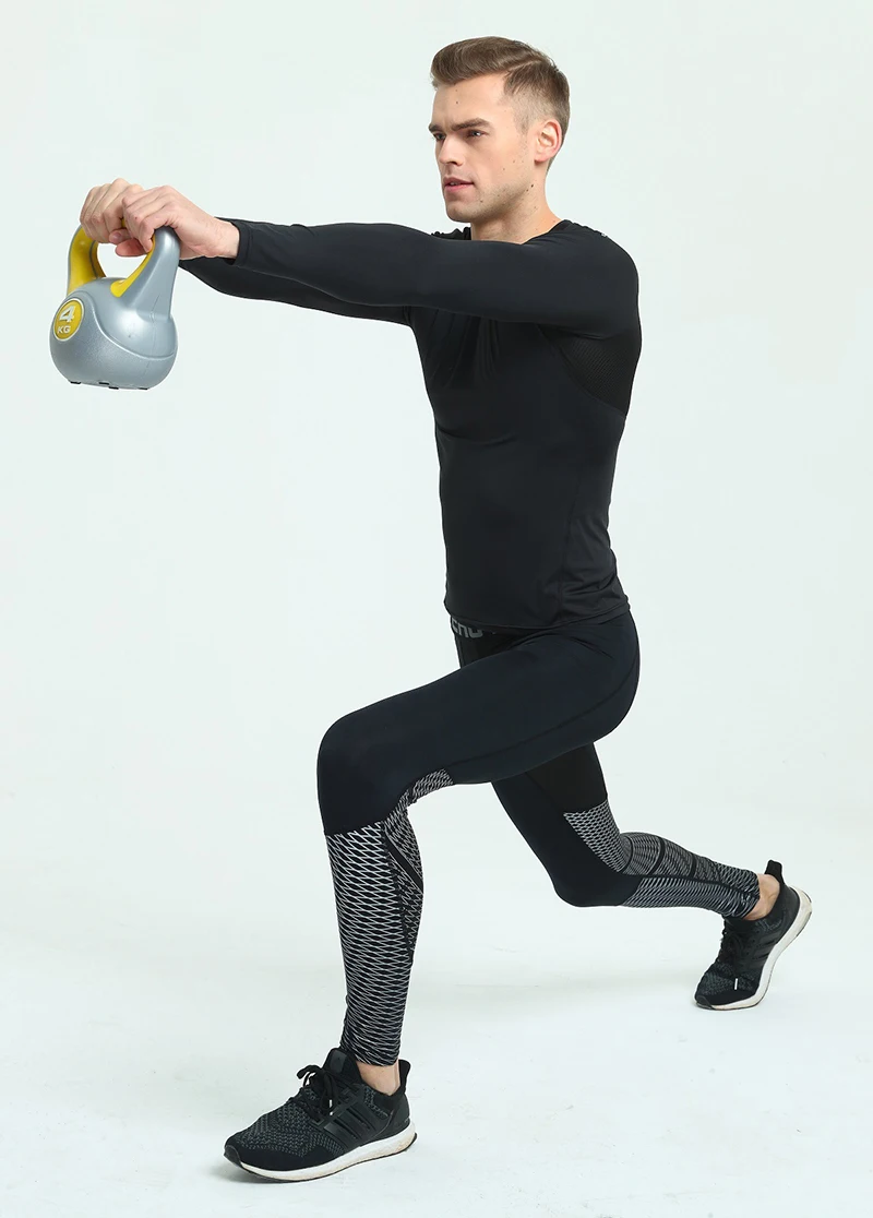 Термокомпрессионные штаны, высокоэластичные колготки для бега, мужские брюки «ММА», спортивные Леггинсы для спортзала, фитнеса, тренировок, пробежек