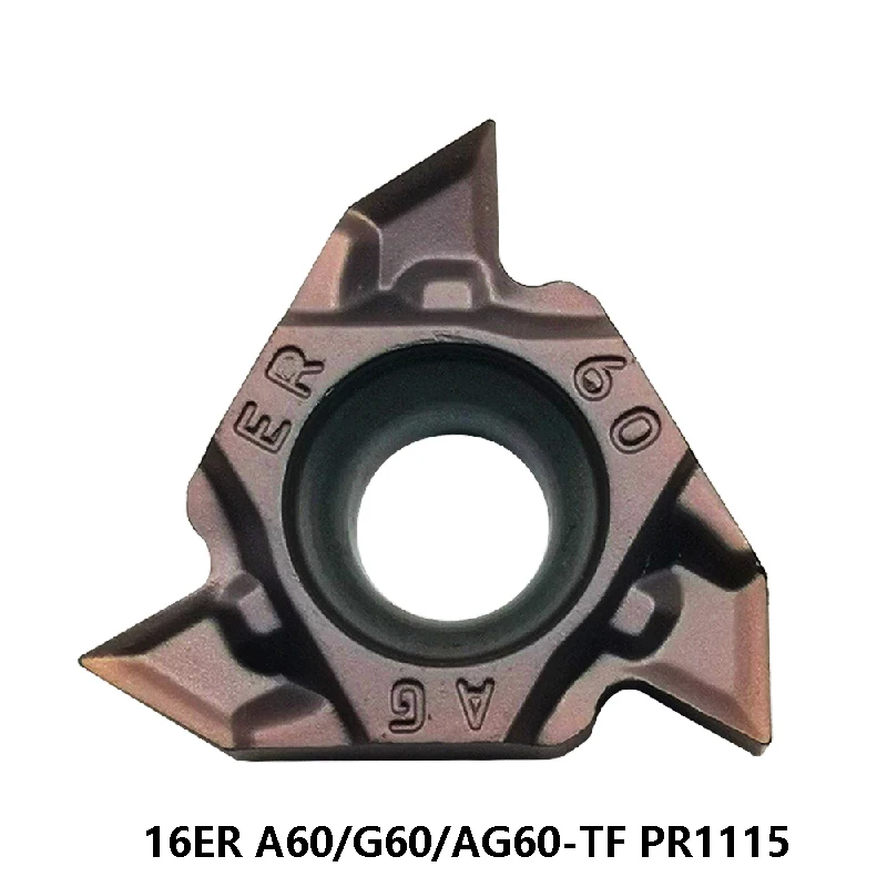 Оригинальные карбидные вставки 16ER A60 AG60 G60 16ERA60 16ERAG60 16ERG60 TF PR1115 Токарные