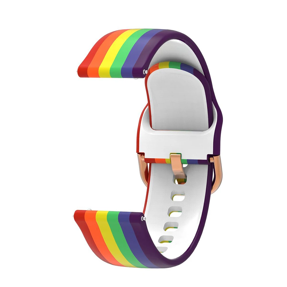 20mm Silicone Smart Watch Band – Versatile and Durable Replacement Strap