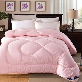 

soild color thick Warm quilt Winter bedroom Quilting duvet soft comfortable printed patchwork home/hotel bed comforter blankets