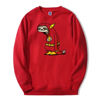 

2019 Autumn Winter Fashion Men Hoodies Cartoon The Flash Sweatshirts Men Harajuku Cute Pullover Fleece High Quality Tracksuit