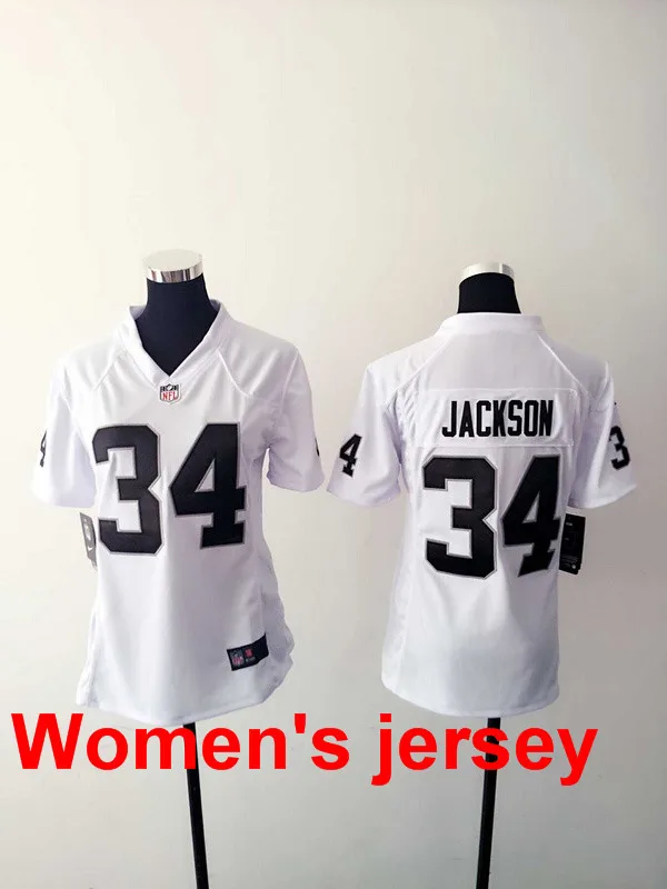 A+++ женские все сшитые Окленд s ladies 4 Derek Carr 20 mcfadden 89 Amari Cooper 52 Khalil Mack Jersey - Цвет: 4