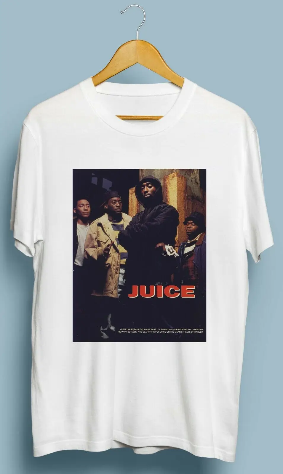 

Vintage Juice Movie Tupac Shakur T Shirt 2019 Unisex Tees