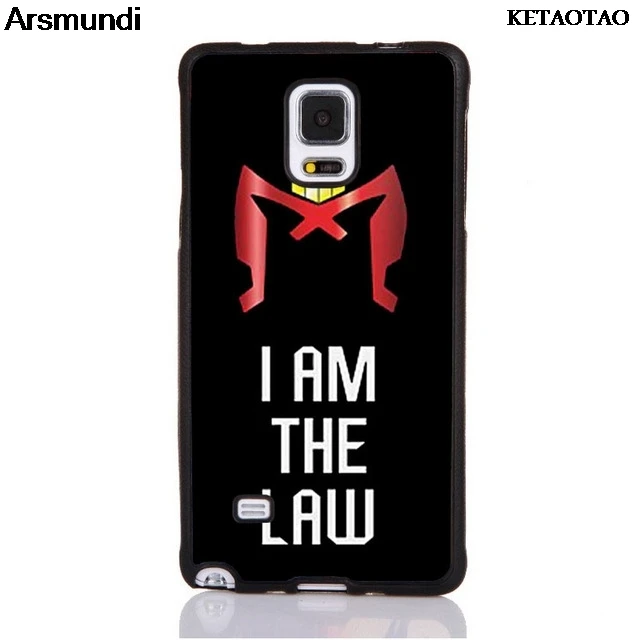 KETAOTAO судейский dredd I am the law чехлы для телефонов iPhone 4 5C 5S 6S 7 8 Plus X Samsung S9 NOTE чехол