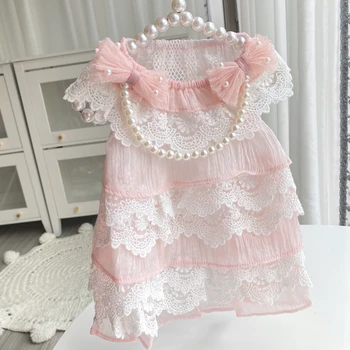 

2020 Summer Dog Dress Small Dog Puppy Costume Yorkshire Maltese Poodle Bichon Pomeranian Schnauzer Pet Dress Princess Skirt