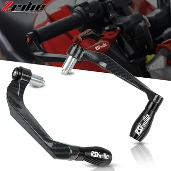 

For Aprilia RSV4 RF 2016 2017 RSV MILLE / R 1999-2008 Motorcycle Universal Handlebar Grips Brake Clutch Levers Guard Protector