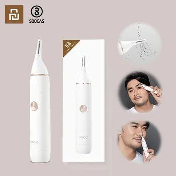 

Soocas IPX5 Waterproof Nose Eyebrow Hair Trimmer Sharp Blade Body Wash Minimalist Design Safe Cleaner Trim Personal Daily
