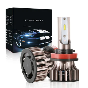

With ODM CSP 1860 Chips H4 Led H7 6/12pcs 9005 HB3 H11 H8 H1 Bulbs Car Lights 6500k Fog Light Hi Low Led Automotivo 12V 3D