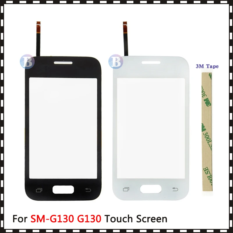 3.5&quot For Samsung Galaxy DUOS Young 2 Duos G130H SM-G130 G130 Touch Screen Digitizer Sensor Outer Glass Lens Panel Black White |