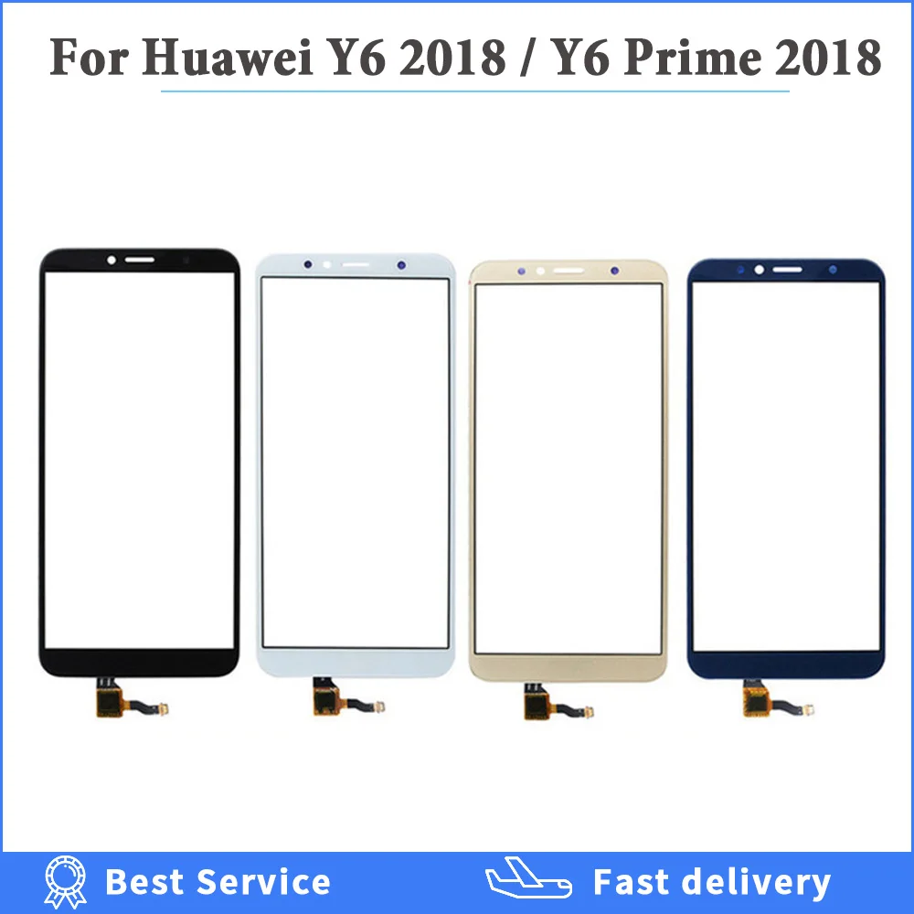 Высокое качество сенсорный экран для huawei Y6 2018/Y6 Prime 2018 сенсорная панель