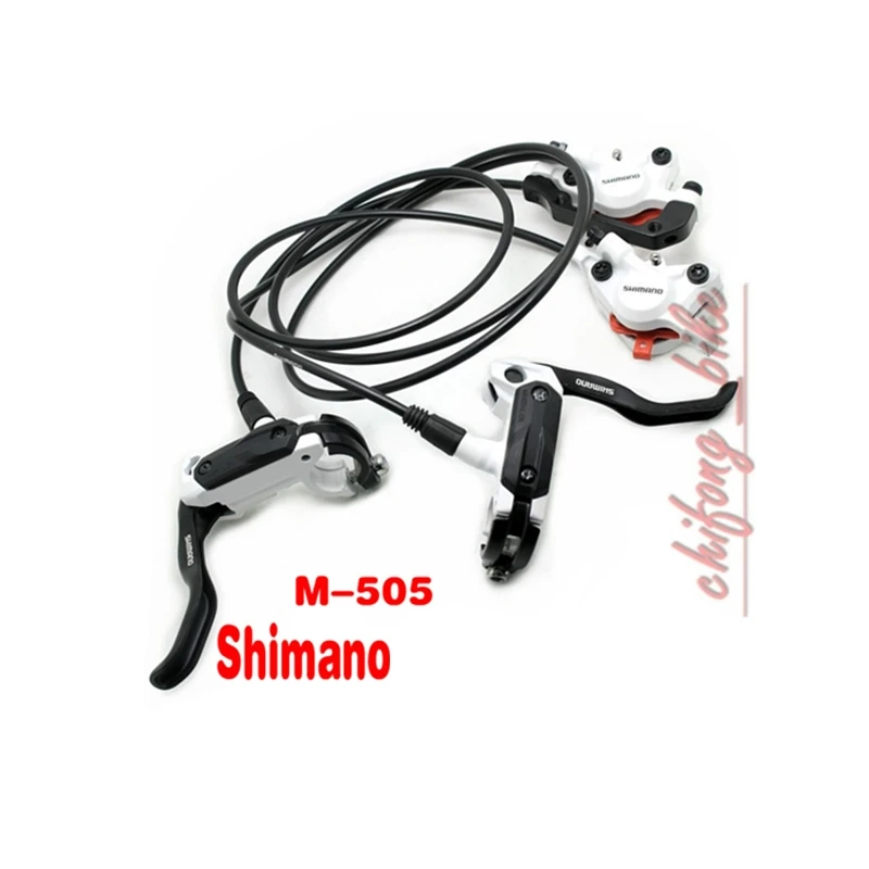 Рычаг тормоза SHIMANO BL M505 и BR M446 суппорт MTB гидравлический дисковый тормоз 750/1250 мм