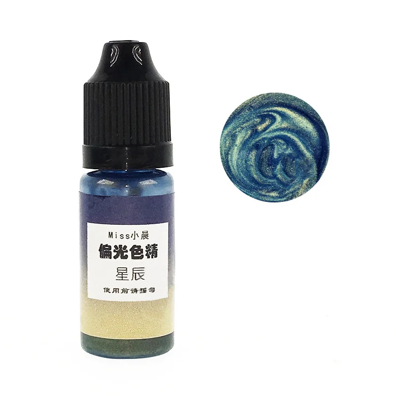 

Mermaid Crystal Epoxy UV Resin Dye Pigment Quick Dry 24 Colors Resin Glue UV Glue For DIY Jewelry Making Crafts Accessories