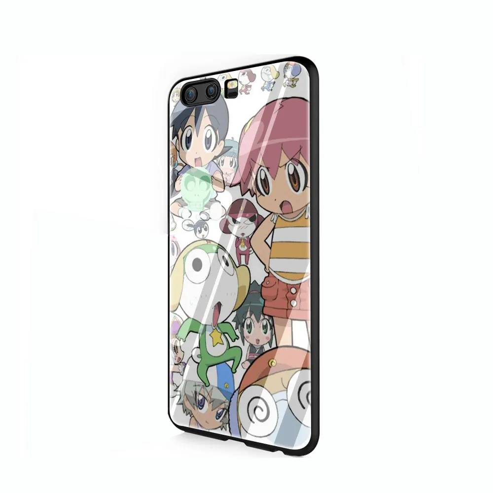G8 EWAU аниме Keroro закаленное стекло чехол для телефона huawei mate P 10 20 30 Lite Pro Y9 Honor 8X 7A - Цвет: G8
