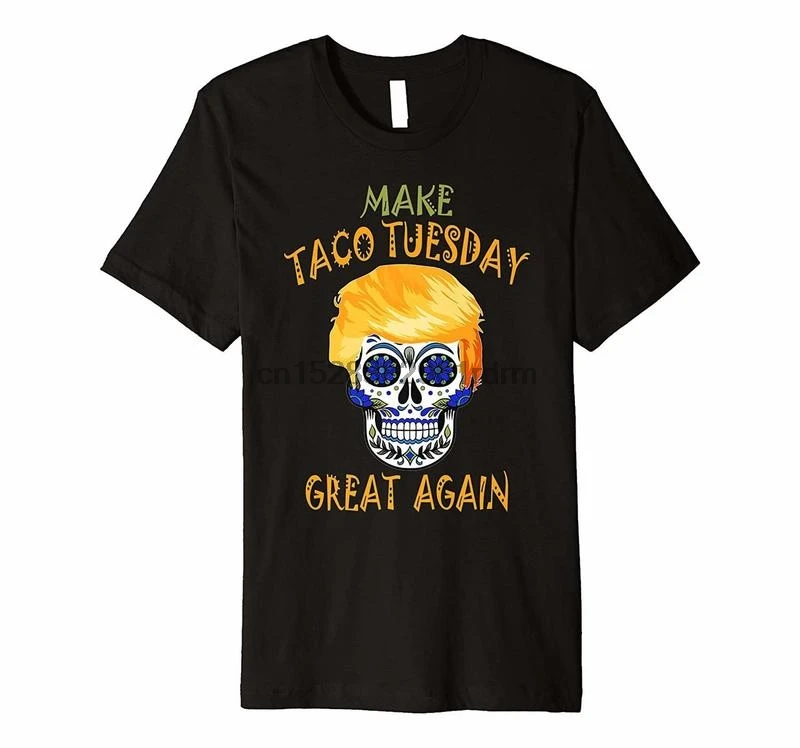 Одежда Cinco De Mayo футболка Make Taco Tuesday Great agne Trump 6821 | Мужская одежда