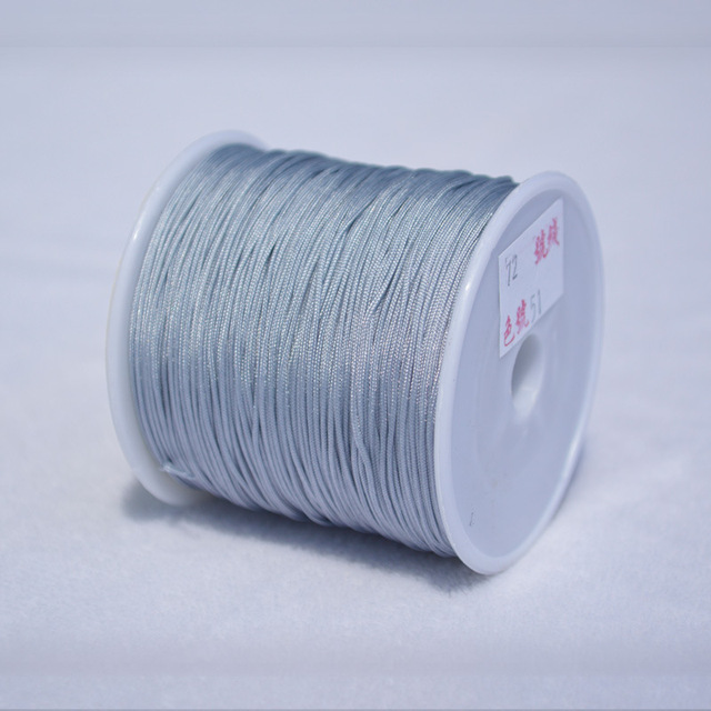 No 72 jade thread red rope hand-knitted rope Chinese knot wire tassel/bracelet braided thread/diy material thread