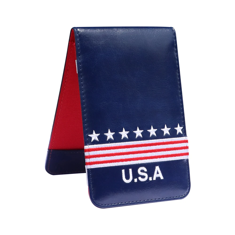 

Craftsman Golf Scorecard Holder Yardage Book Cover 6.3″ x 4" U.S.A Leather Durable Free Shipping