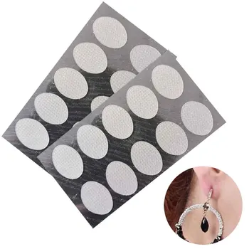 

100pcs Protective Invisible Stretched Torn Ear Sticky Transprent Disposable Accessories Reduces Pressure Earring Support Patches
