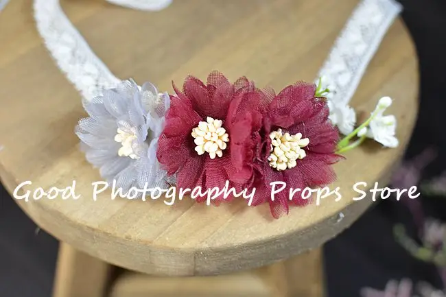 Baby Girl Headband Bowknot Hairband Kids Toddler Newborn Flower Headband Hair Accessories Newborn Photography Props