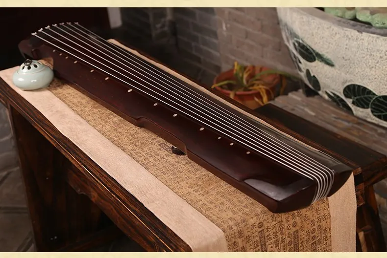 Китайский guqin zhong ni Тип Lyre китайский 7 струн древний Zither китайские Музыкальные инструменты zither xiao jiang hu используется Guqin