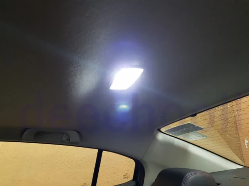 Белый светодиодный светильник для автомобиля, светильник для номерного знака+ внутренняя карта, купол, светильник для багажника s, лампы для Mazda 3 BK BL BM 2004