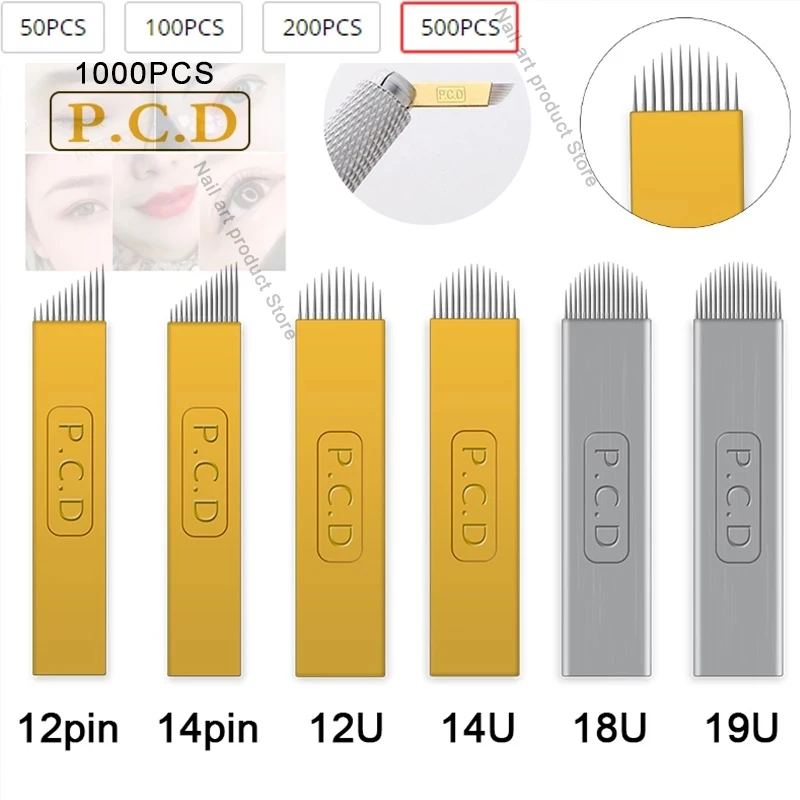 Игла для микроблейдинга lamina 100/200/500/1000 шт. 12/14/12u/14u |