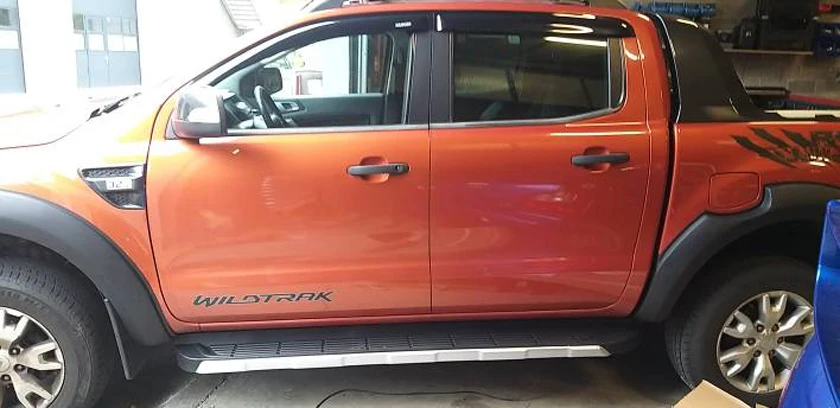 Новое поступление для Ford Ranger 2012- боковой шаг nerf бар Беговая доска, OE модель, надежное качество, низкая цена. Азия