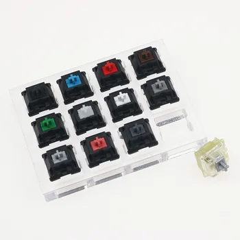 

Testing Tool Portable PCB 12 Keycaps Game Keyboard Tester Mechanical Mini Sampler Simulate Translucent For Cherry MX Switches
