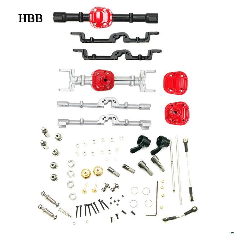 

MN Model 1:12 D90 D91 4x4 Front Rear RC Car Spare Parts Upgrade Metal Axle Housing Replacement Accessories