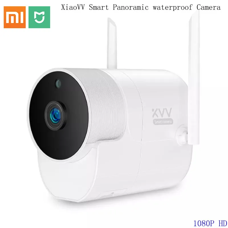 

Xiaomi Xiaovv Outdoor waterproof Panoramic Camera Surveillance camera Wireless WIFI High-definition Night vision With Mijia APP