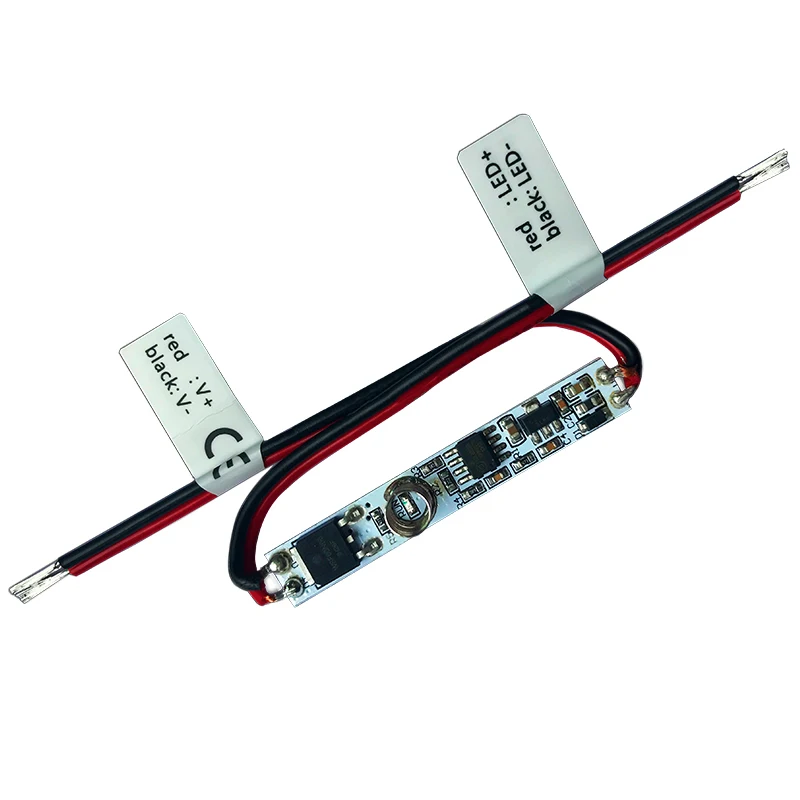DC12-24V один Цвет LED PCBA мини сенсорный Сенсор диммер 3A для 5m 5050 3528 3835 5630 Led полосы