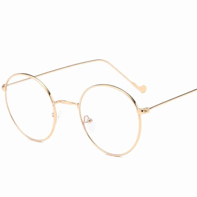 XojoX круглые очки для близорукости, женские очки, роскошные ретро мужские металлические очки, винтажные зеркальные-0,5-1,0-1,5-2,0-2,5-3,0-3,5-4,0