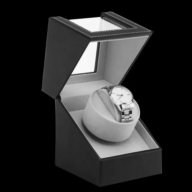 EU/US/AU/ Plug التلقائي الميكانيكية ساعة لف صندوق موتور شاكر ملفاف ساعة حامل عرض مجوهرات التخزين المنظم جديد|Wtch Winders|  