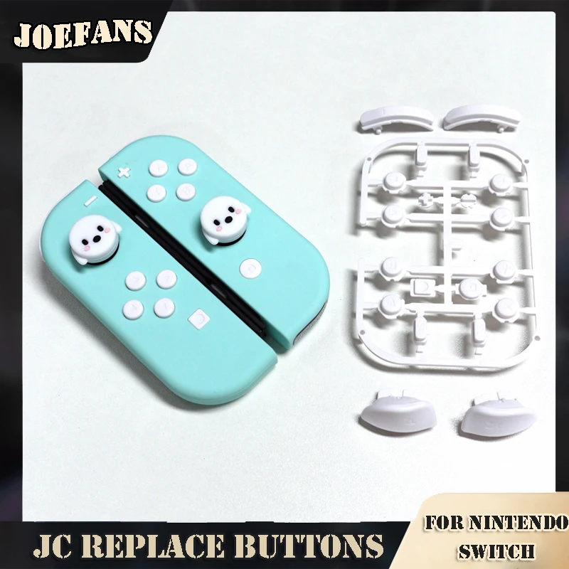 

NS Joy-Con SL SR L R ZL ZR Trigger Full Set Buttons ABXY Direction Keys Buttons Replacement For Nintendos Switch OLED Joy con