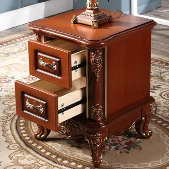 

8000 25\\\\30\\\\35\\\\40\\\\45\\\\50\\\\60cm American style bedroom dark mini small small bedside table