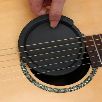 

Guitar Noise Reduction Silicone Buster Sound Hole Cover Buffer Block Guitarra Plug for Acoustic Classic Guitar Parts Accessories