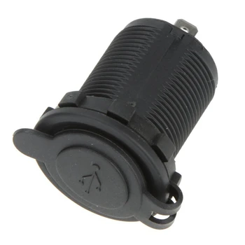 

3.1 Amp Duel USB Car Charger Outlet Panel Mount Motorcycle