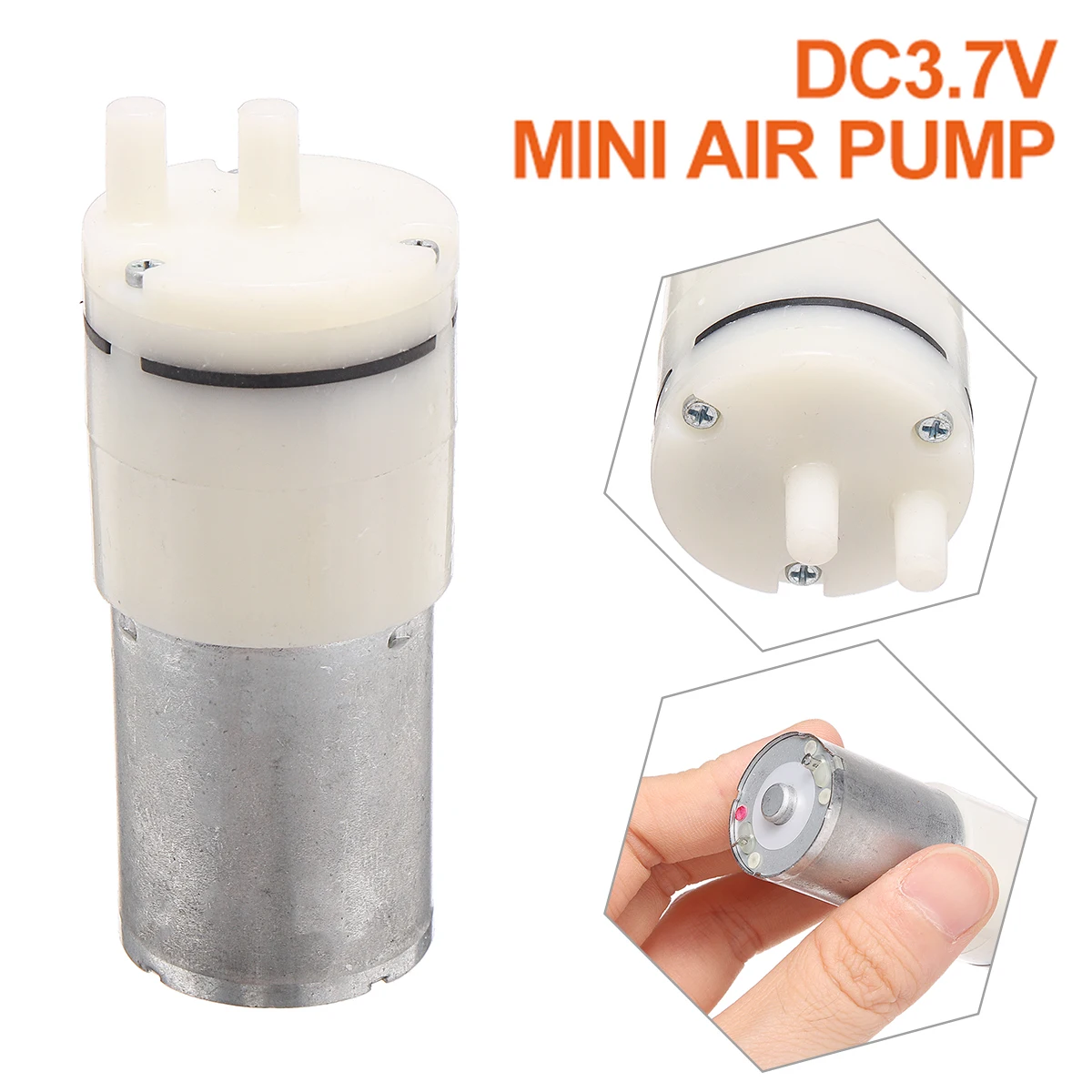 DC3.0V Double Usage Micro vide et pression pompe à air 
