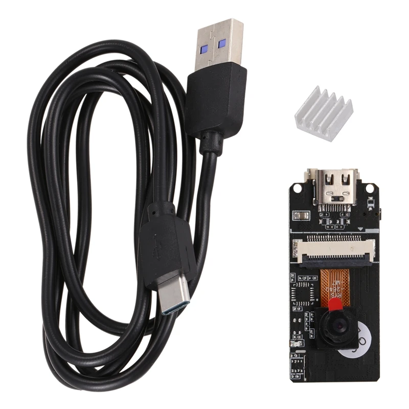 AMS-M5Stack модуль камеры ESP32, OV2640 2 мегапикселя камера 1632 1232 UXGA, с портом type C и 3D WiFi антенной, мини-камера B
