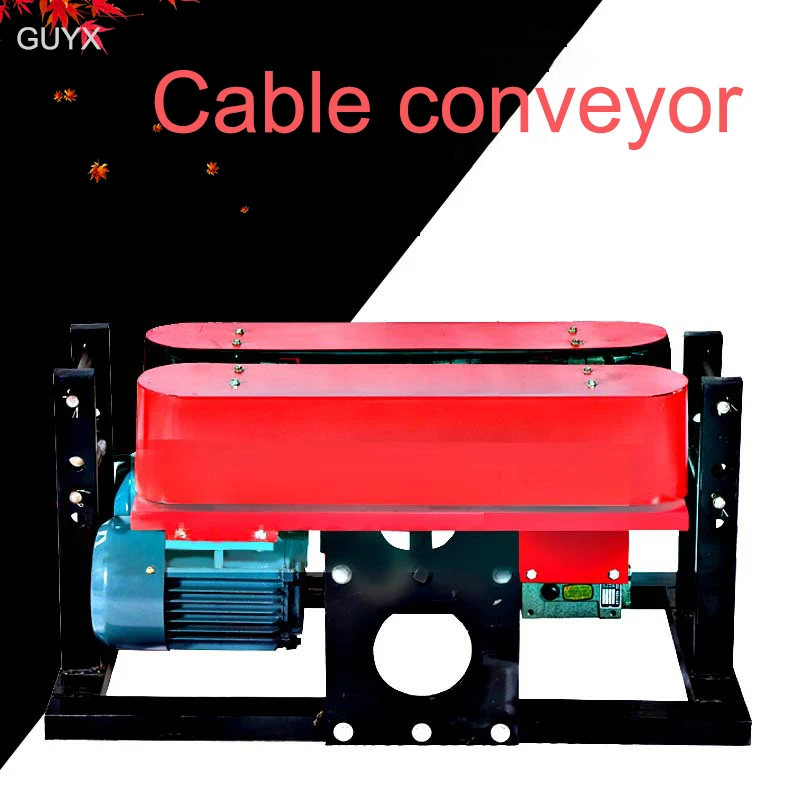 

Cable conveyor crawler type automatic electric pull cable cable machine cable laying machine conveyor