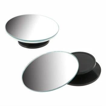 

With 3M Tape for Car Vehicle Side Blindspot Blind Spot Small Round Car RearView Mirror 2Pcs/Set Convex Mirror 360 Wide Angle