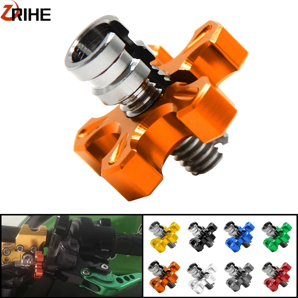 

M8*1.25/M 10*1.50 Universal Motorcycle Aluninum Clutch Cable Wire Adjuster for KTM DUKE 125/200/390 RC390 RC 390 Duke125 duke390