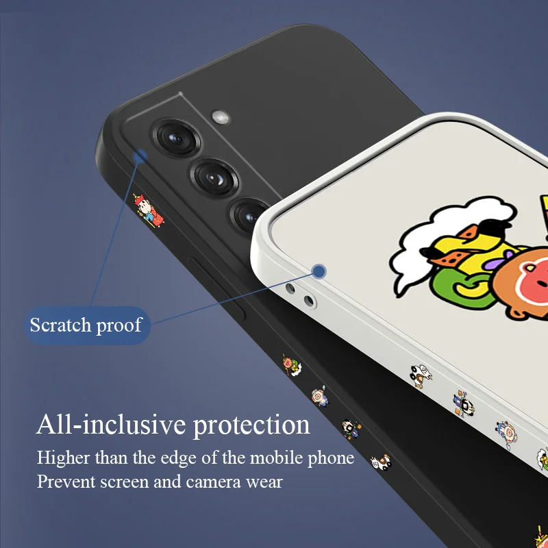 Classic Anime Phone Case For Samsung Galaxy S21 S20 FE S10 Note 20 10 Ultra Plus A72 A52 A42 A32 A71 A51 A41 A31 A21S 4G Cover