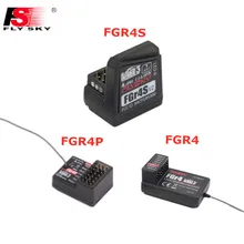 Receptor bidireccional Flysky FGR4/FGR4S/FGR4P, antena única integrada, salida PPM/IBUS, compatible con control NB4