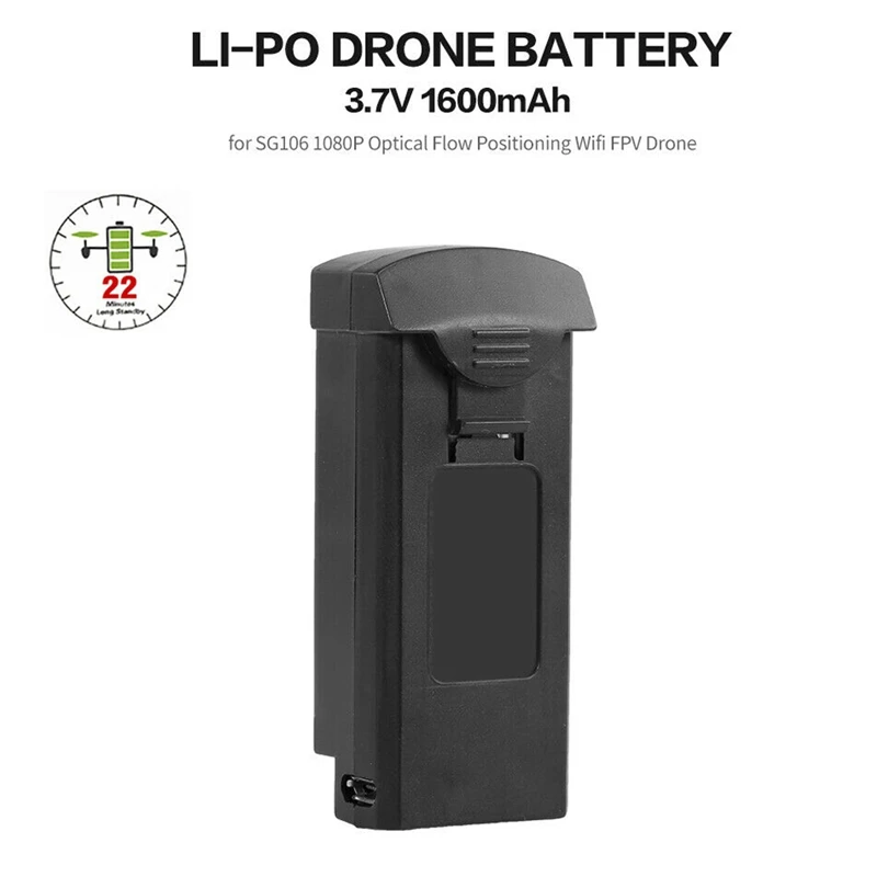 3,7 V 1600Mah Li-Po Дрон Аккумулятор для Sg106 1080P Wifi Fpv Дрон