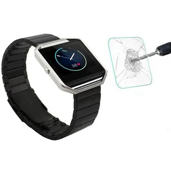 

Ultra HD Clear Tempered Glass Protective Film Guard For Fitbit Blaze Sport Smart Watch Toughened Display Screen Protector Cover